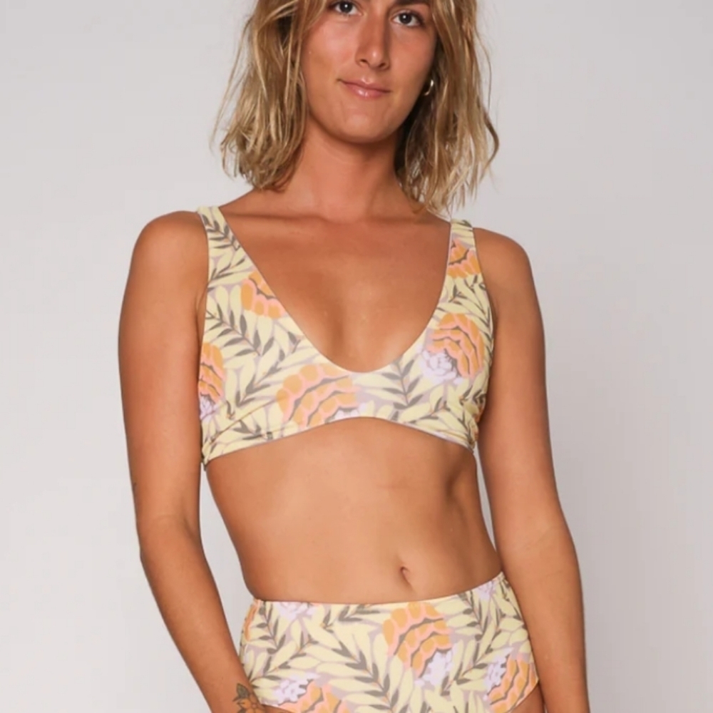 Floral Print Bikini Set